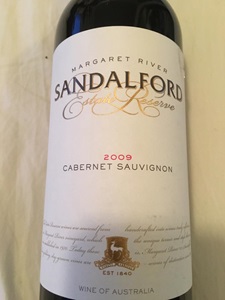 Sandalford Estate Reserve Cabernet Sauvignon 2009